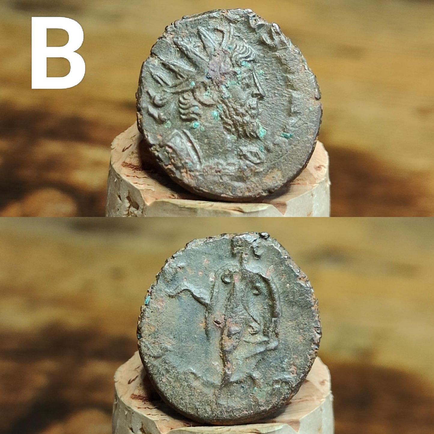 Ancient Roman coins, 3rd century ancient Antoninianus, 1700 years old - VPUKcoins
