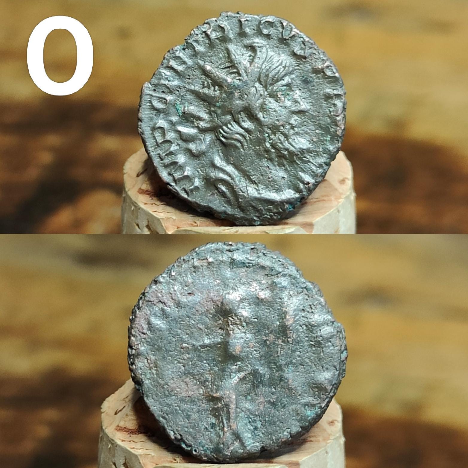 Ancient Roman coins, 3rd century ancient Antoninianus, 1700 years old - VPUKcoins