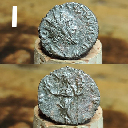 Ancient Roman coins, 3rd century ancient Antoninianus, 1700 years old - VPUKcoins