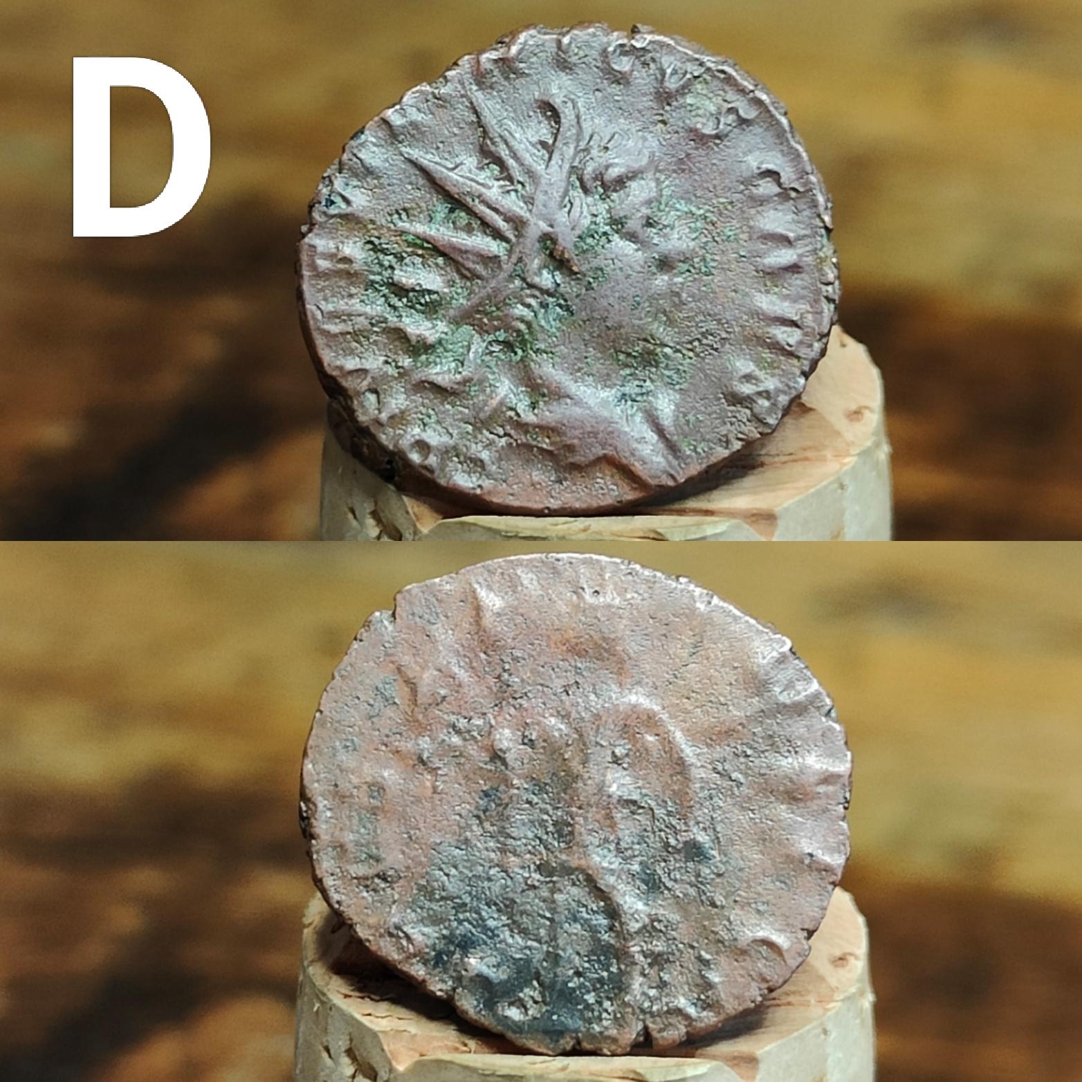 Ancient Roman coins, 3rd century ancient Antoninianus, 1700 years old - VPUKcoins