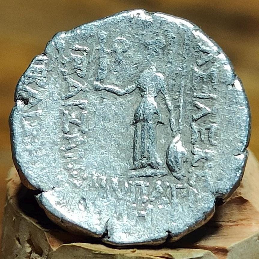 Ariobarzanes II, King of Cappadocia, 63 - 52 BC, silver drachm, Athena reverse, Ancient Greek coin - VPUKcoins