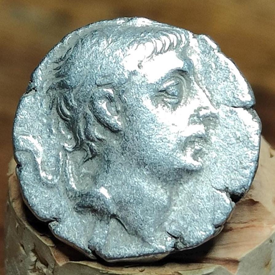 Ariobarzanes II, King of Cappadocia, 63 - 52 BC, silver drachm, Athena reverse, Ancient Greek coin - VPUKcoins