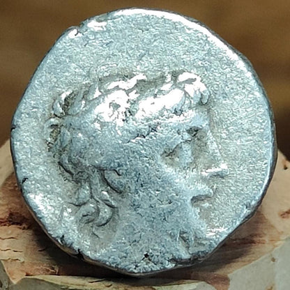 Ariobarzanes III, King of Cappadocia, 52 - 42 BC, silver drachm, Athena reverse, Ancient Greek coin - VPUKcoins