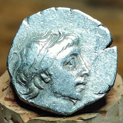 Ariobarzanes III, King of Cappadocia, 52 - 42 BC, silver drachm, Athena reverse, Ancient Greek coin - VPUKcoins