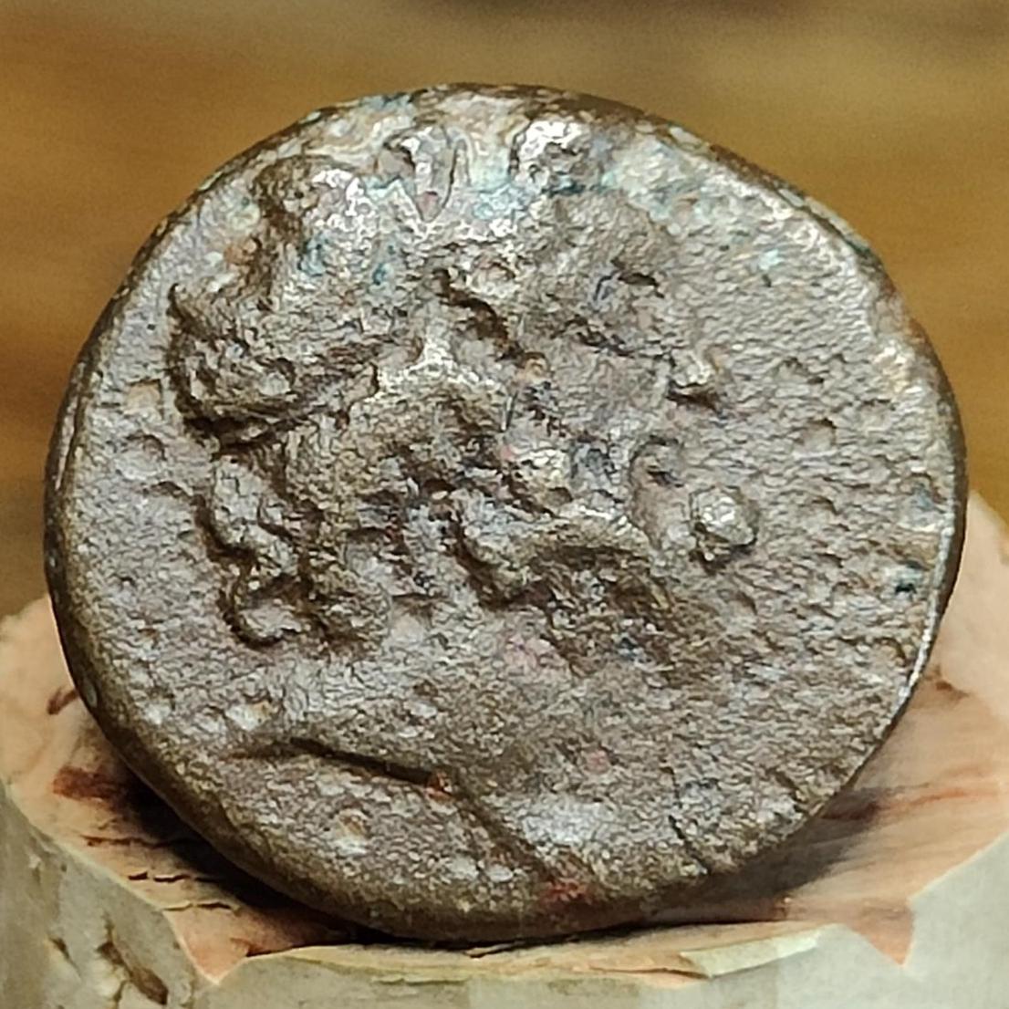 Asklepios / Serpent staff from Seleucis and Pieria. Antioch, Ancient coin - VPUKcoins