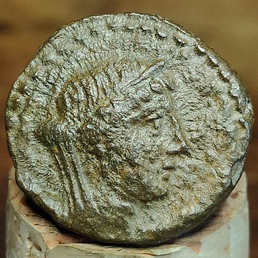 Astarte & Bull Leaping, Phoenicia, Arados, Ancient Greek coin 85 BC - VPUKcoins