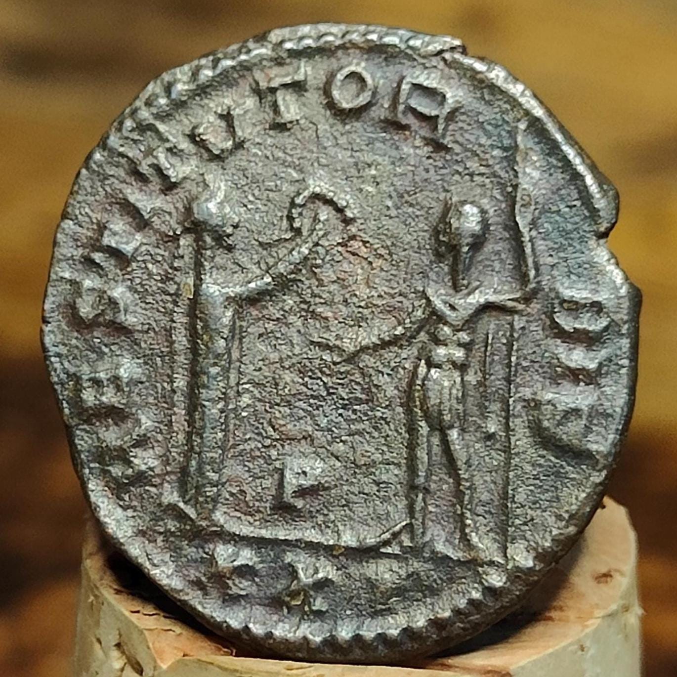 Aurelian Antoninianus with wreath reverse, ancient Roman double denarius coin - VPUKcoins