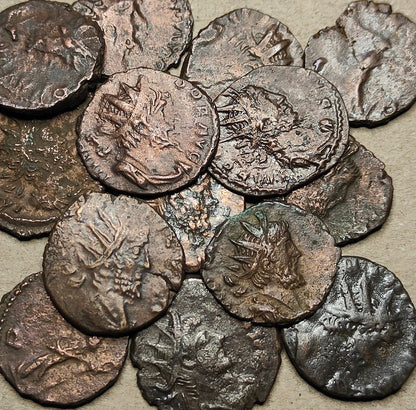 Barbarous Radiate Roman coins AE3, 3rd century ancient Antoninianus - VPUKcoins