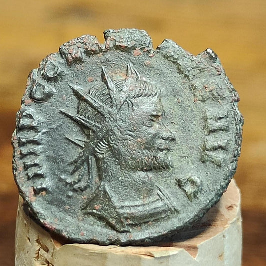 Claudius II Roman coin AE3, Very Fine 3rd century ancient Antoninianus - VPUKcoins