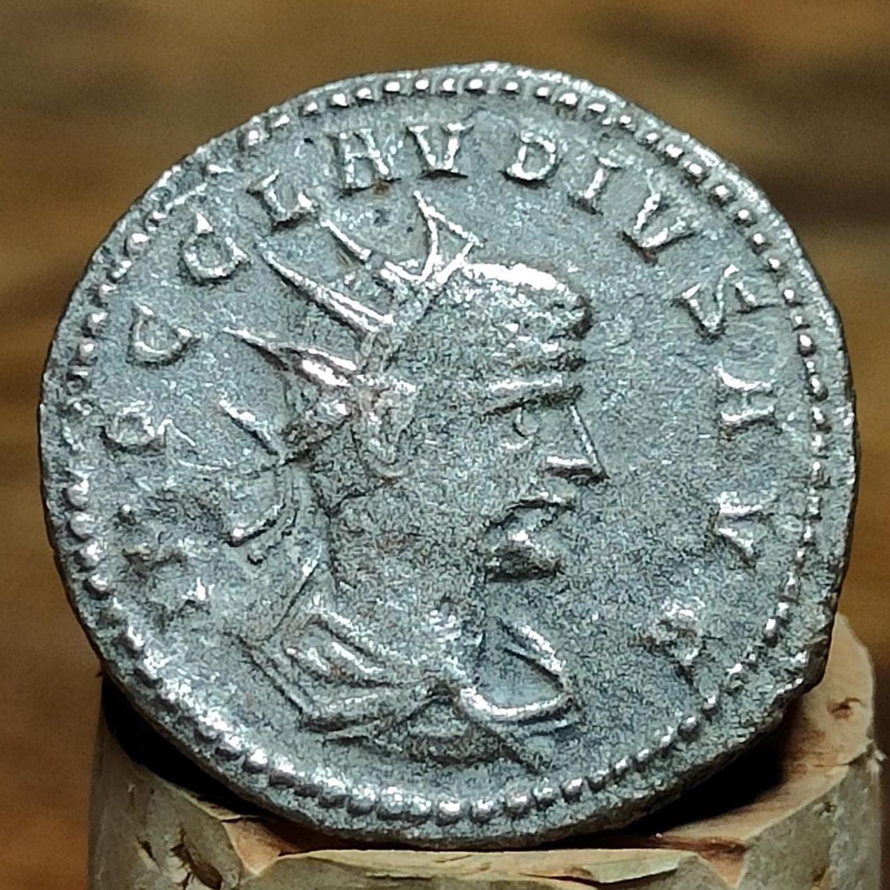 Claudius II Roman coin, Hercules reverse, Very Fine 3rd century ancient Antoninianus - VPUKcoins