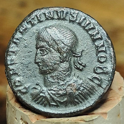 Constantine II Roman coin with votive wreath reverse, 337 - 340AD, AE3 - VPUKcoins