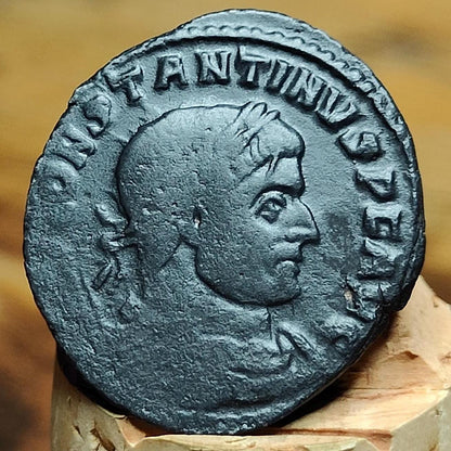 Constantine the Great Roman coin with Sol reverse, high grade ancient Nummus - VPUKcoins