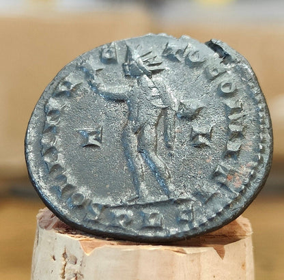 Constantine the great Roman coin with sun god reverse, 4th century ancient nummus AE3 - VPUKcoins