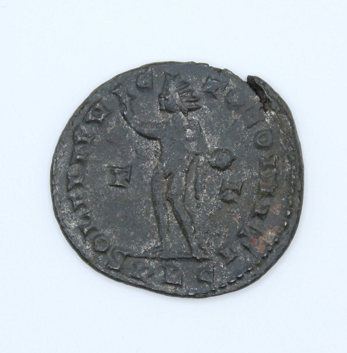 Constantine the great Roman coin with sun god reverse, 4th century ancient nummus AE3 - VPUKcoins