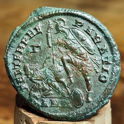 Constantius II Maiorina with fallen horseman reverse, high grade ancient Roman coin - VPUKcoins