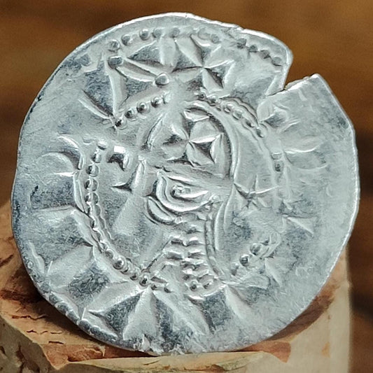 Crusades - Bohémond III, 1163-1201, Denier, Medieval Silver Coin - VPUKcoins