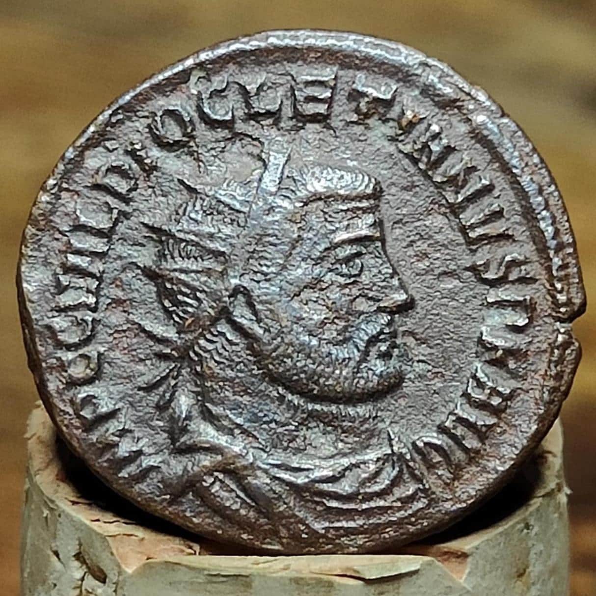 Diocletian Roman Antoninianus with Jupiter reverse, ancient double denarius coin - VPUKcoins