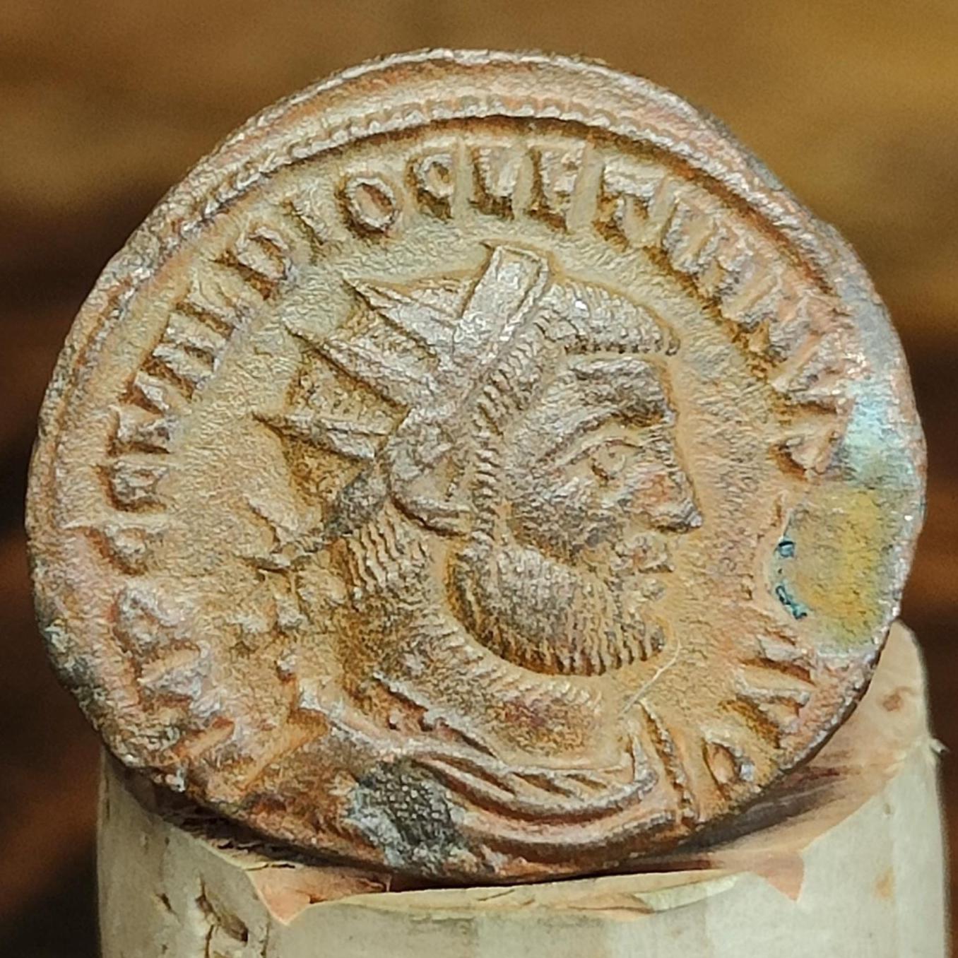 Diocletian Roman Antoninianus with Jupiter reverse, ancient double denarius coin - VPUKcoins