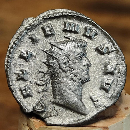Emperor Gallienus Roman coin AE3, 3rd century ancient Antoninianus - VPUKcoins