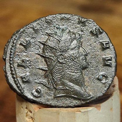 Emperor Gallienus Roman coin AE3, 3rd century ancient Antoninianus - VPUKcoins