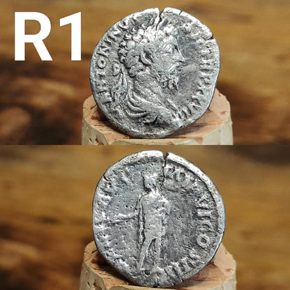 Genuine Roman silver Denarii from the 2nd century, ancient coins - VPUKcoins