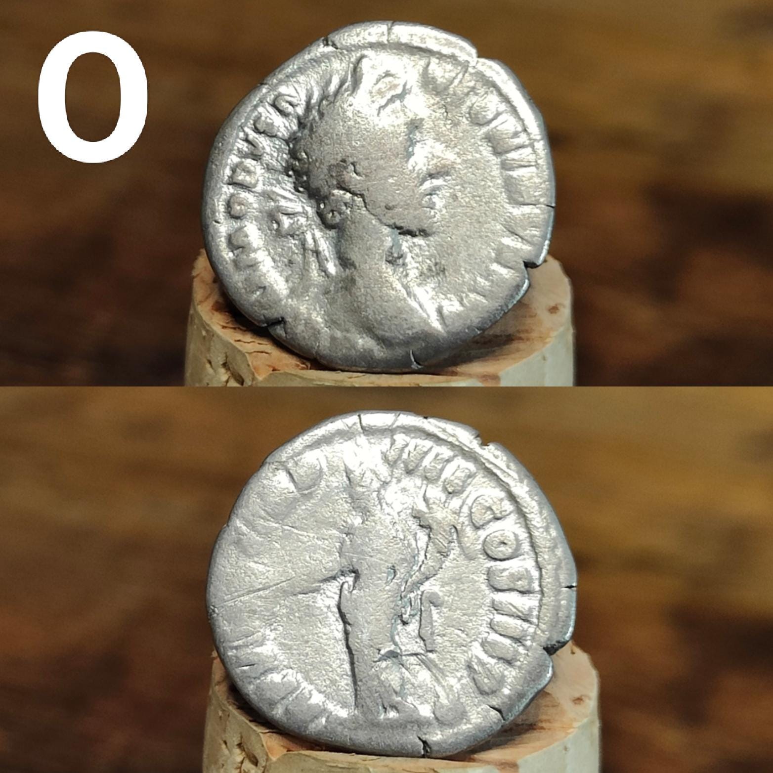 Genuine Roman silver Denarii from the 2nd century, ancient coins - VPUKcoins