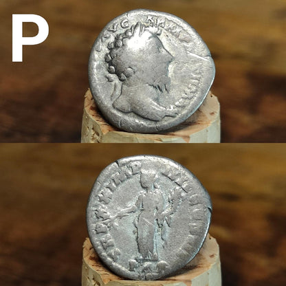 Genuine Roman silver Denarii from the 2nd century, ancient coins - VPUKcoins