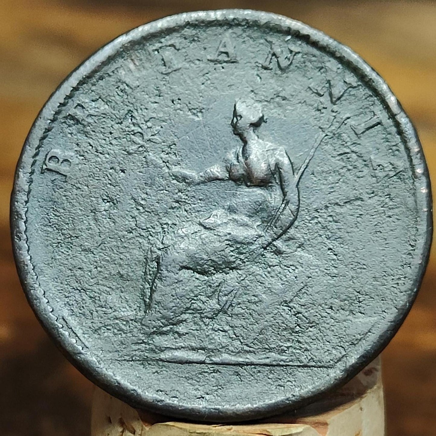 George III Penny, dated 1806 - Georgian/ Napoleonic war coin - VPUKcoins