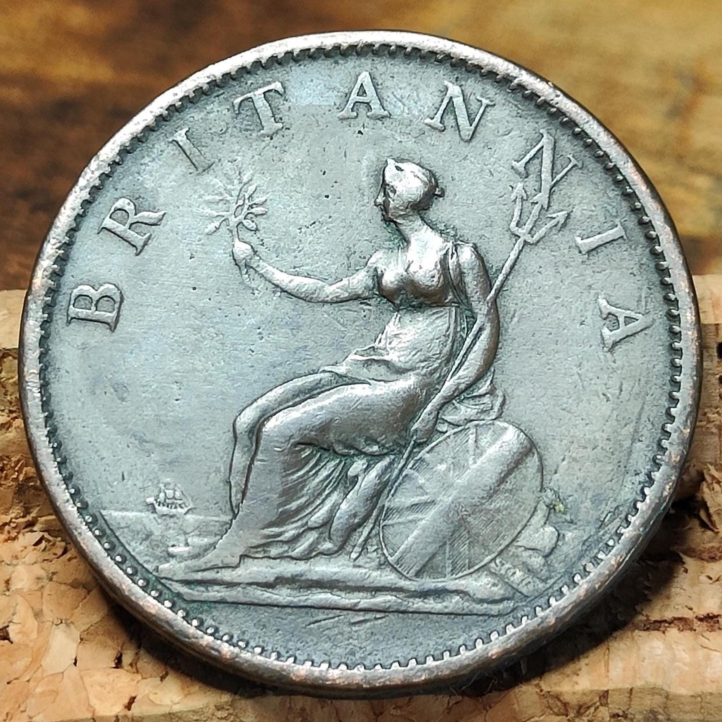 George III Penny, dated 1806 - Georgian/ Napoleonic war coin - VPUKcoins