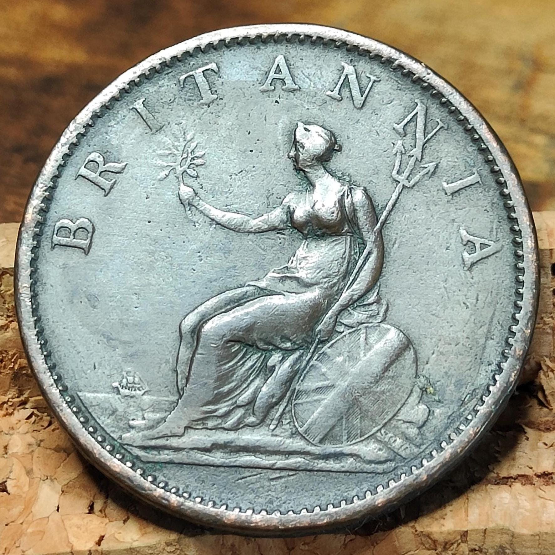 George III Penny, dated 1806 - Georgian/ Napoleonic war coin - VPUKcoins