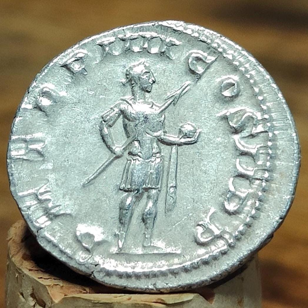 Gordian III Roman Antoninianus, emperor reverse, ancient double denarius coin - VPUKcoins