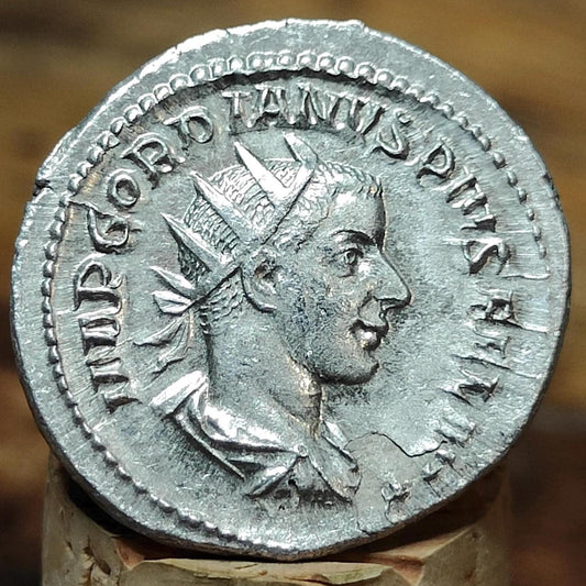 Gordian III Roman Antoninianus, Fortuna reverse, ancient double denarius coin - VPUKcoins