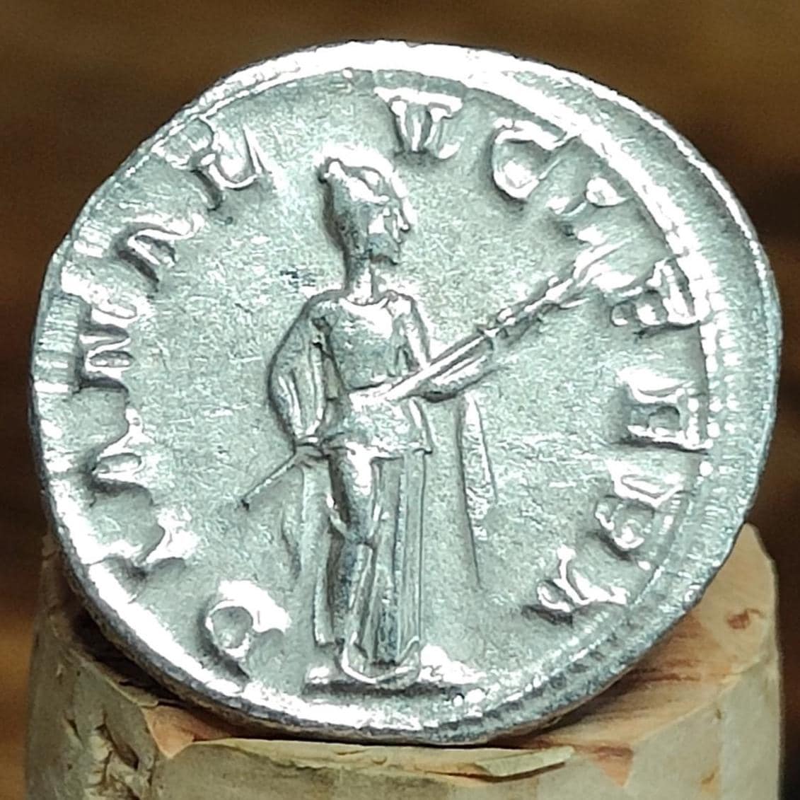 Gordian III Roman Denarius, Diana reverse, ancient coin - VPUKcoins