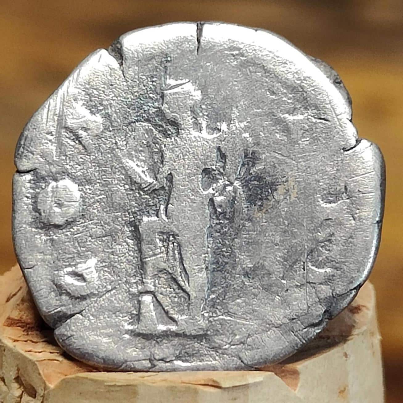 Hadrian Silver Denarius with Abundantia reverse, Ancient roman coin - VPUKcoins
