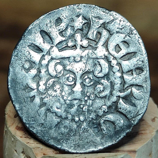 Henry III voided long cross penny Class 3, Medieval Silver Coin UK 1216 - 1272 AD - VPUKcoins