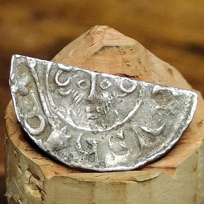 Henry III voided short cross cut half penny class 7a/ Medieval Silver Coin UK 1216 - 1272 AD - VPUKcoins