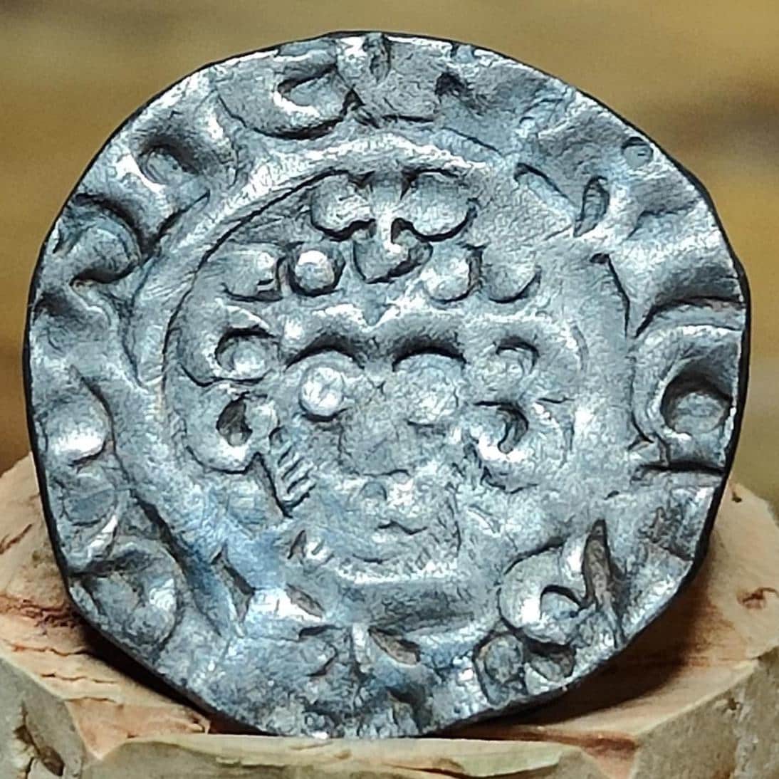 Henry III voided short cross penny, class 8c, Medieval Silver Coin UK 1216 - 1272 AD - VPUKcoins