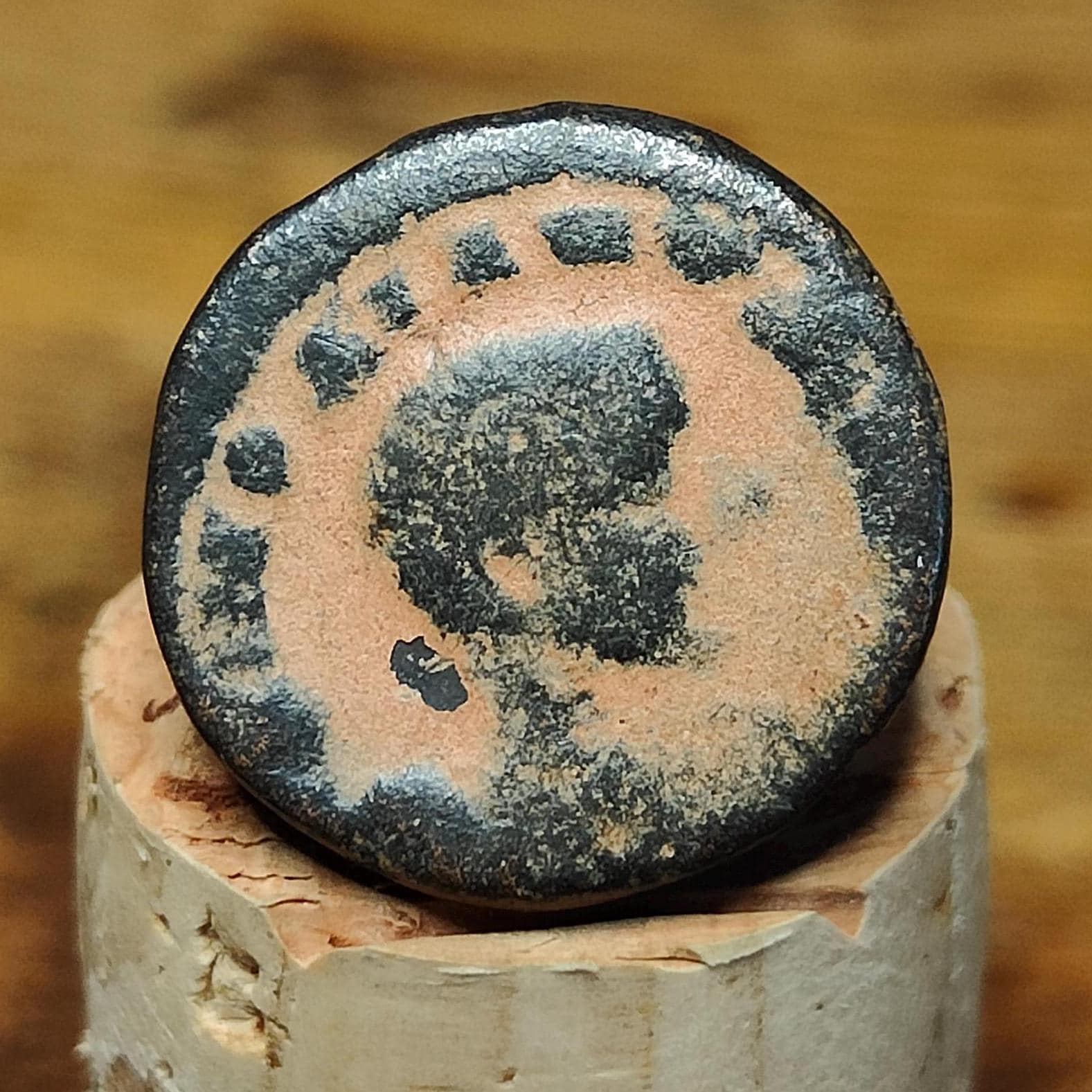 Authentic Diadumenian Roman Coin, Ancient Semis Provincial Issue