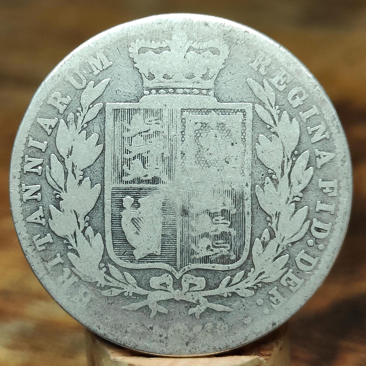1894 Queen Victoria Silver Halfcrown Coin Young Head