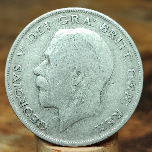1920 King George V Silver Halfcrown Coin