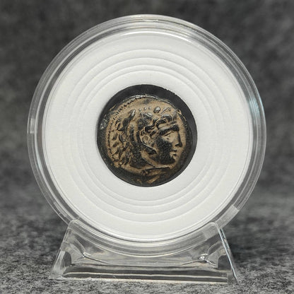 Coin Capsule Display case with stand and foam gasket