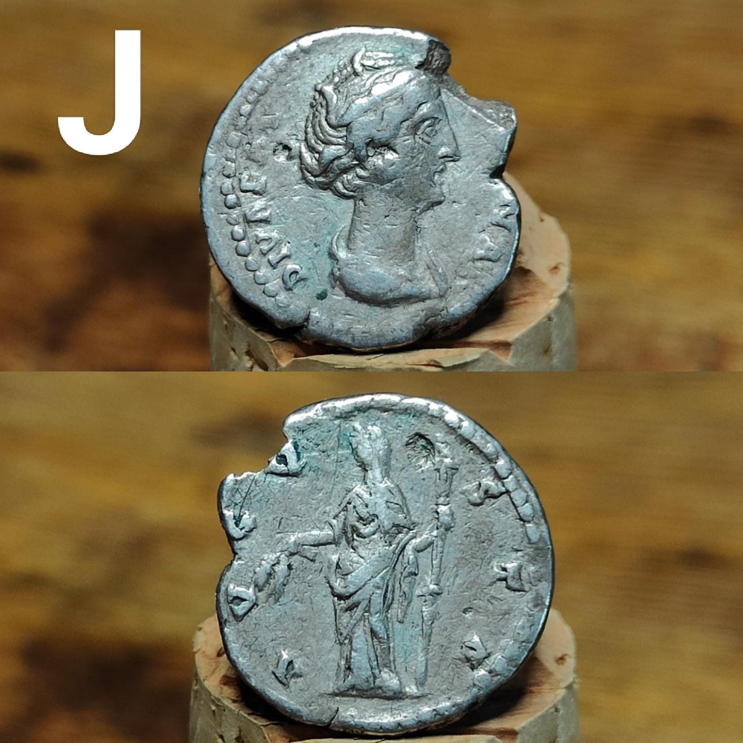 Roman Silver Denarius, Ancient roman coin