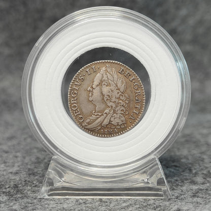 Coin Capsule Display case with stand and foam gasket