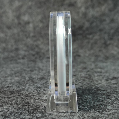 Coin Capsule Display case with stand and foam gasket
