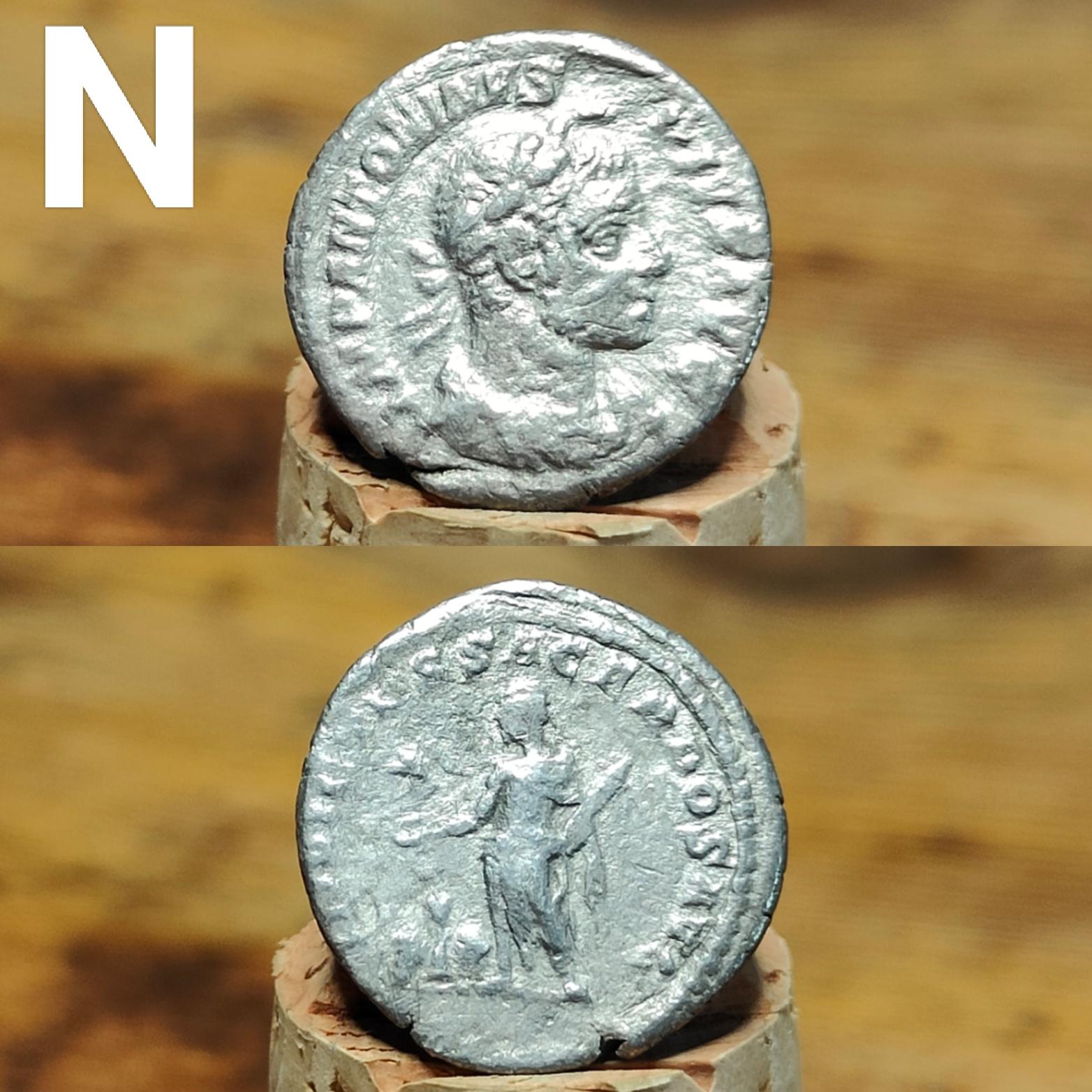 Roman Silver Denarius, Ancient roman coin
