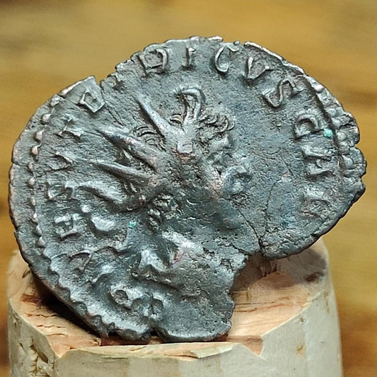 Tetricus II Roman coin, Very Fine 3rd century ancient Antoninianus