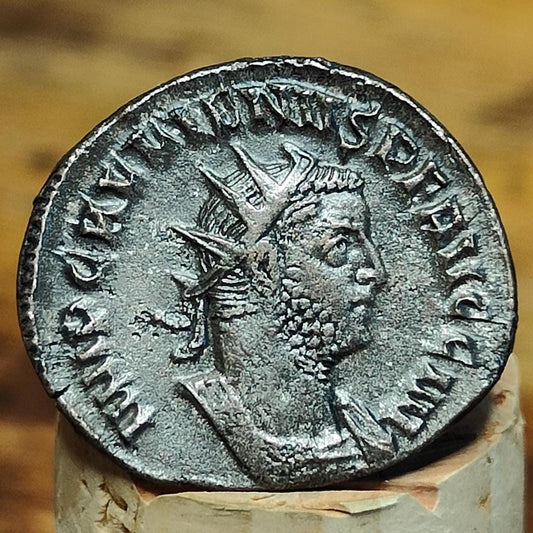 Emperor Gallienus Roman coin AE3, 3rd century ancient Antoninianus