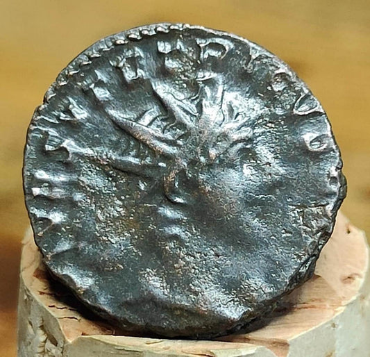 Tetricus II Roman coin, Very Fine 3rd century ancient Antoninianus