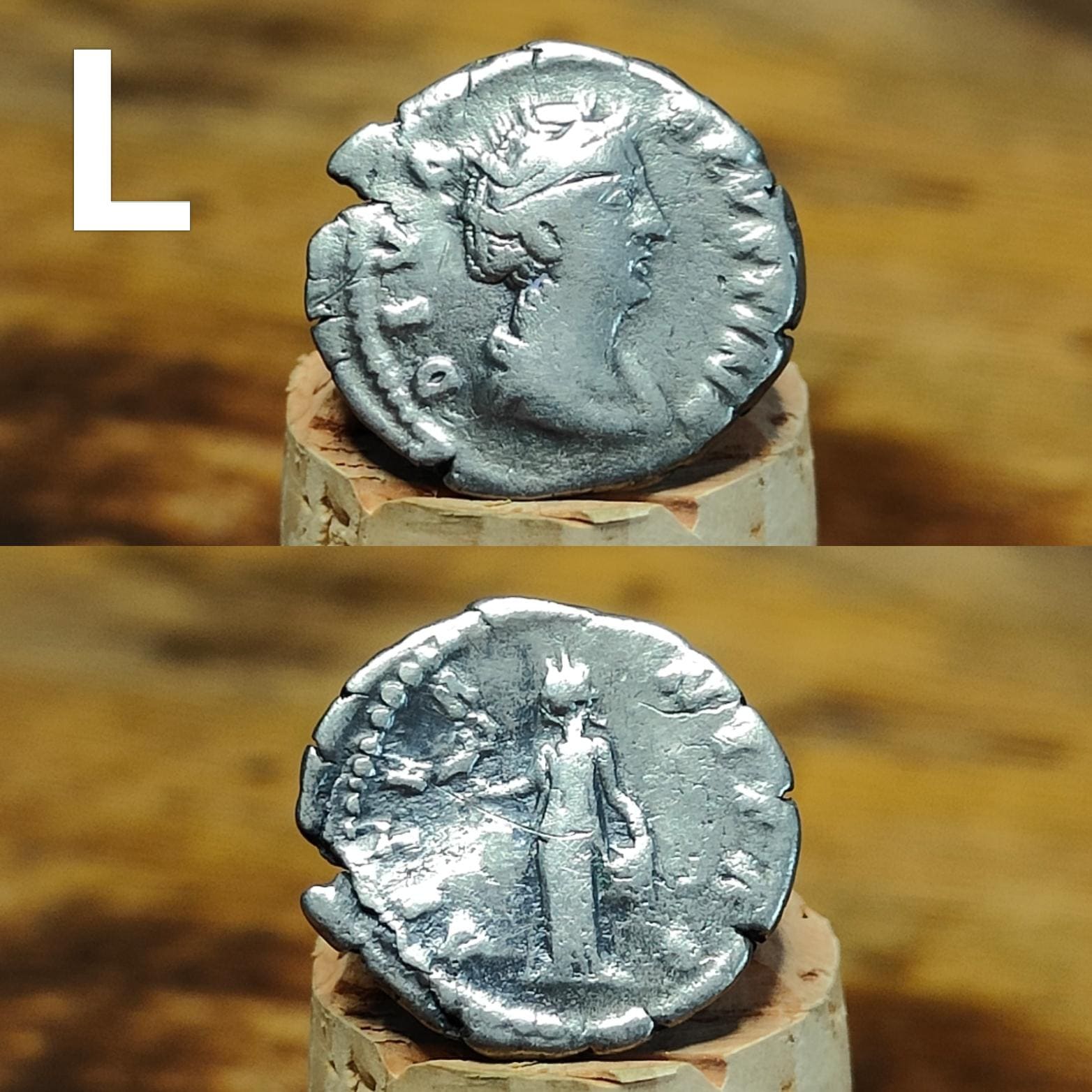 Roman Silver Denarius, Ancient roman coin
