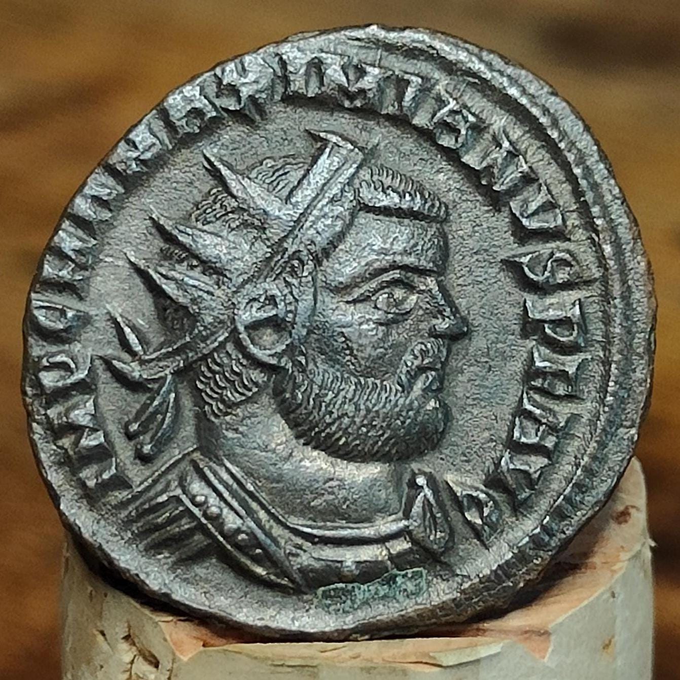 Maximianus with Jupiter reverse Roman coin, Antoninianus